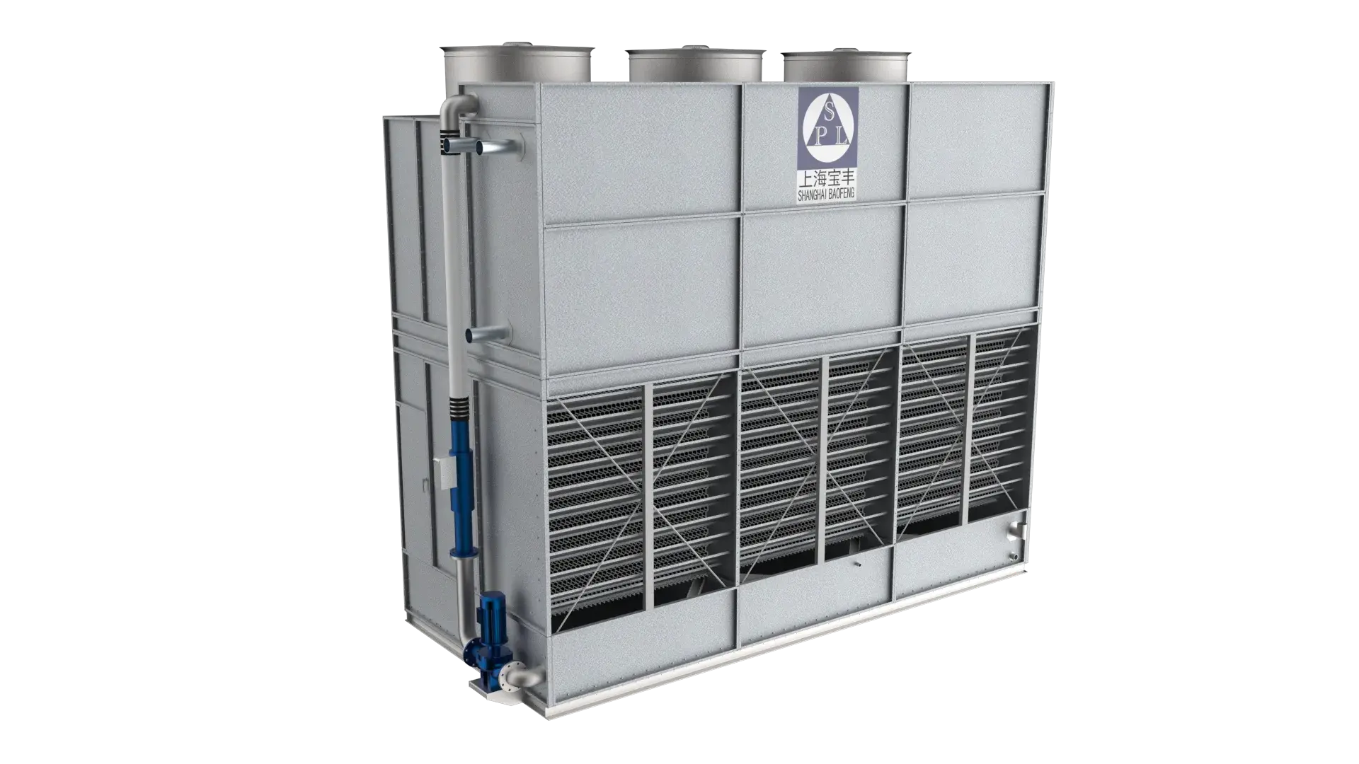 SPL-S Downflow Evaporative Condenser Counter Flow